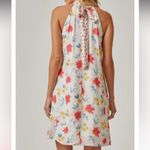 Andree by Unit  women's size 2X high neck tie back dress floral printed lined Photo 2