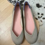 Rothy's ROTHY’S The Flat in Light Gold Metallic women's Size 8 NWOT Photo 1