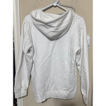 Kentucky Sweatshirt Womens Medium White Hoodie Full Zip Blue Grass state Photo 3