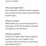 NWT Tommie Copper Lower Back Support Leggings with Adjustable Straps Photo 12