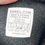 Sorel Emelie Combat Boot Womens 5 Waterproof Suede Gold Stars Boho Fairy Grunge Photo 11