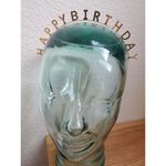 Happy Birthday Gold Tone Metal Headband Tiara Crown Adult One Size Sturdy Photo 4