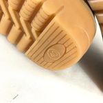 Womens Loafers Slip On Faux Leather Floral US 8.5 Brown Photo 4