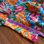 Talbots 100% Silk VTG  High Waist Mom Shorts Flowy Photo 5