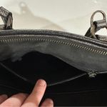 Coach  Nolita Gunmetal‎ Leather Metallic Satchel Shoulder Bag Photo 10