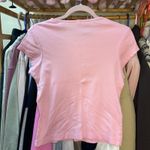 Hue Y2K  Kiss me Baby Tee Shirt Size Medium Pink Red Lips Print Photo 1