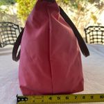 Longchamp bright pink “Le Pilage” tote bag Photo 7