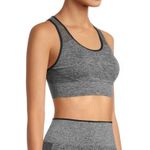 Avia Womens Seamless Sports Bra Size Medium 8-10 Minimum Support Pads Gray New Photo 1