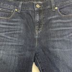 Lucky Brand  Brooke Boot Dark Wash 5-Pocket Button Zip Closure Blue Jeans-8/29 Photo 12