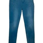 Seven7  Jeans Blue Mid Rise Ankle Skinny Jeans Frayed Hem Size 4 Photo 0