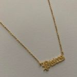 Pisces Necklace... Gold Photo 2