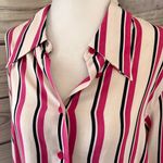 Gloria Vanderbilt Vintage Silk Button Down Shirt Photo 1