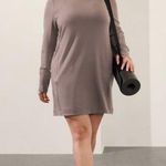 Athleta Coaster Luxe Sweatshirt Dress Purple Size XL Photo 0