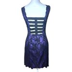 Black and Purple Lace Mini Dress size S Photo 1