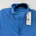 Adidas NWT Women's Blue COLD.RDY Cover Up Running Pullover Sweatshirt Top Size S Photo 4