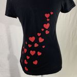 Disney Mickey and Minnie Black Be Mine Valentine Tee Size Medium Photo 8
