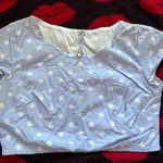 Bonne Chance collections baby blue polka dot two piece set S Photo 2