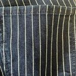 ZARA NWT Trafaluc Stretch Navy Stripes Denim Slim Fit Distressed Ankle 6 #1131 Photo 11