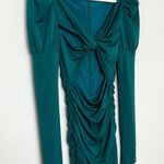 Tularosa  Eloise Mini Dress in Botanical Green Mini Dress Photo 2