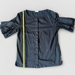 Dries Van Noten Chic Black Cotton Volume Ruffle Sleeve Blouse Top SZ 42 8/10 Photo 9