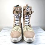 VALENTINA RANGONI Firenze Bree in Sand Shoes Sz 7.5 Rare Designer Boho Unique White Photo 2