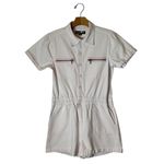 BLANK NYC  Romper Women Small Pink Cotton Collared‎ Hotel California Utility Photo 2