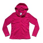 Salomon Bise Hoodie Full Zip Jacket Magenta Pink Purple Hooded Outerwear Medium Photo 1
