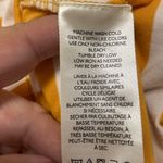 Maeve  Anthropologie Small Mustard and White Striped Tank Top $45 Photo 8