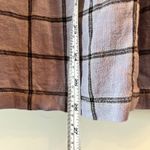 Urban Outfitters Dress Womens Small Linen Mini Bleted Amanda Lavender Faux Wrap Photo 11