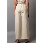 POL NWT‎  Distressed Drawstring Slit Wide leg Pants Photo 2