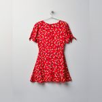 Faithfull the Brand  Daphne Floral Short Sleeve Mini Dress Photo 14