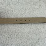 Vintage 90s Y2K Brown Faux Leather All over Studded Belt Hipster Vegan Western Photo 8