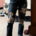 American Eagle Holey Jeans Photo 1
