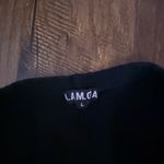 I am gia I.AM.GIA Black Joggers Large  Vertical Script Logo Track Pants Photo 1