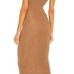 Michael Costello  x REVOLVE Athena Midi Dress in Mushroom Medium Photo 1