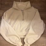 Hollister Cream  quarter zip top Photo 0