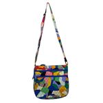 Vera Bradley  Pop Art Geometric Print Crossbody Shoulder Bag Triple Zipper Artsy Photo 1