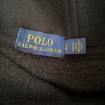 Ralph Lauren  Polo Black Pullover Hoodie W/Side Zippers Sz S Photo 5