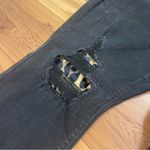 Judy Blue Black Distressed Skinny Jeans Animal Print Mid Rise 20W New JB82168BK Photo 8