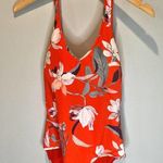 Athleta Waimea Floral Plunge Halter One Piece Swimsuit - size XS Photo 1