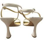 Badgley Mischka  Cady Sandals with Heart-Shaped Buckle Photo 1