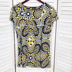 New Directions Mandala Print Shirt Yellow Black Gray XL Yellow Photo 5