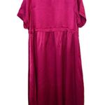 Maeve Anthropologie Pink Fuchsia Midi Sundress Photo 2