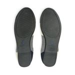 Rothy's | 8.5 | Dove Grey Plaid The Flat Round Toe Slip Photo 7
