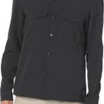 VTG 1946 Charcoal Gray Long Sleeve Vent Shirt Jacket Size Large NWT Photo 0