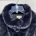 Maison Jules NWT $150 Black Reversible Faux Fur Coat XXL Photo 7