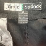 Jamie Sadock Golf Capri Pants 10 Black Cropped Sport Nylon Blend Solid‎ Womens Photo 8
