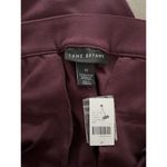 Lane Bryant NWT Purple Ponte Flare Mid Rise Stretchy Pleated Dress Pants Sz 22 Photo 4