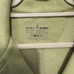 Neon Buddha Large Green Blazer Jacket Stretch Knit Lagenlook Artsy Funky Photo 4