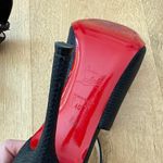 Christian Louboutin Stiletto Heels Criss Cross Strap Malefissima Size 40 Black Photo 12